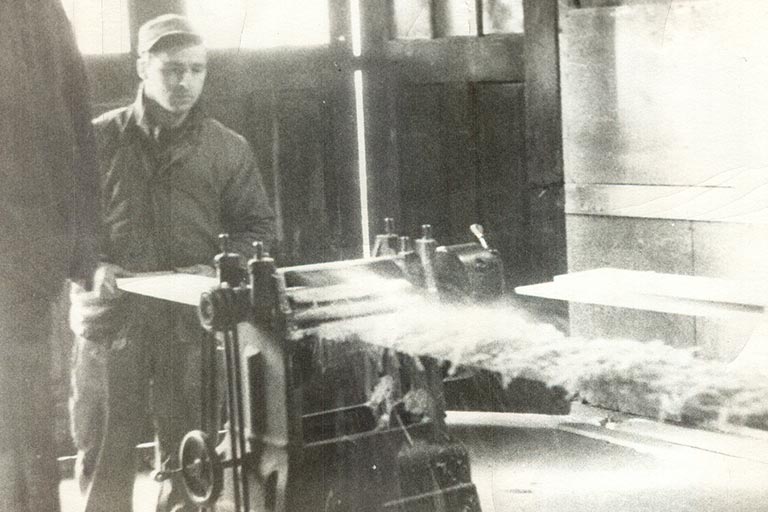 Old Photo of Worker